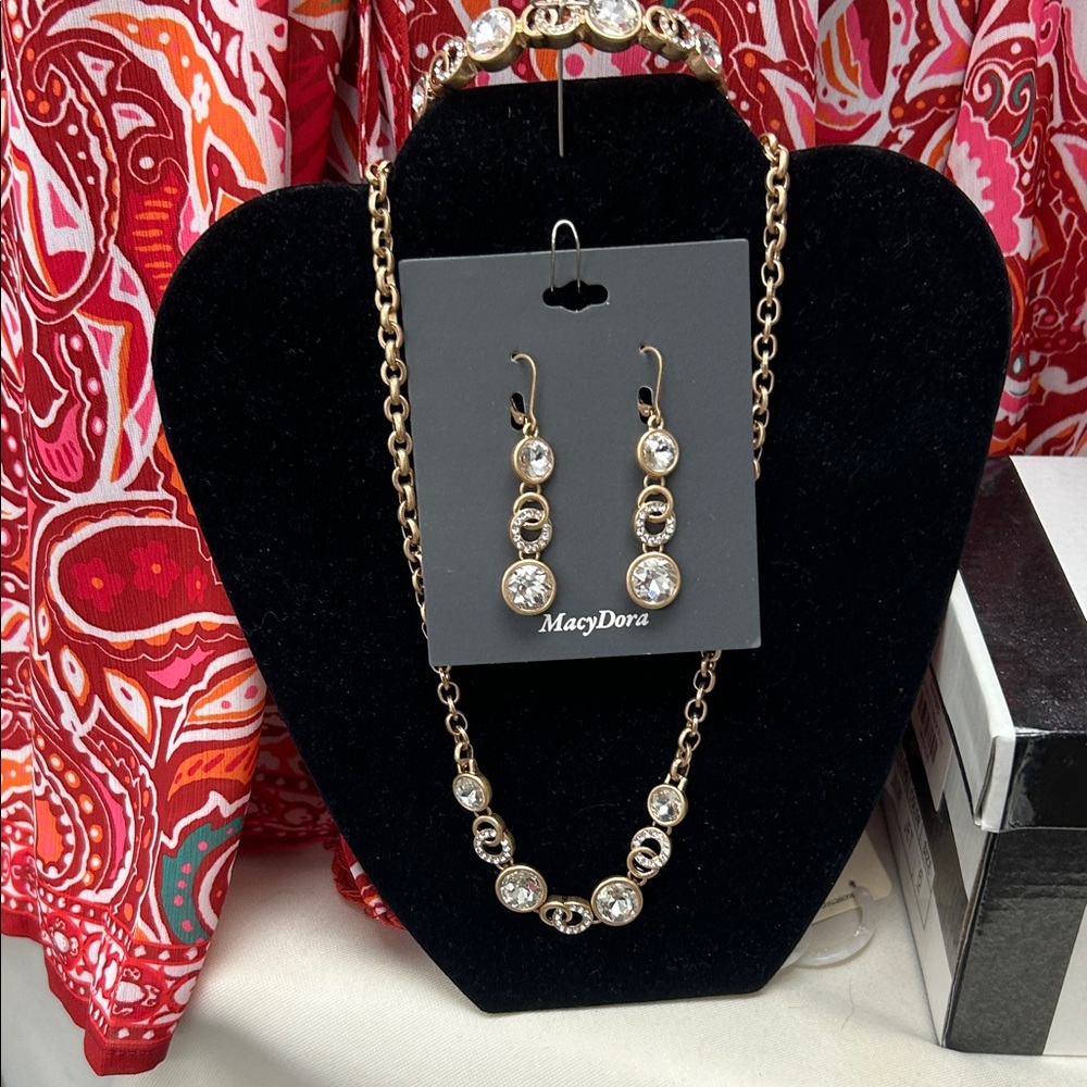 Gold and Silver Jewelry Set